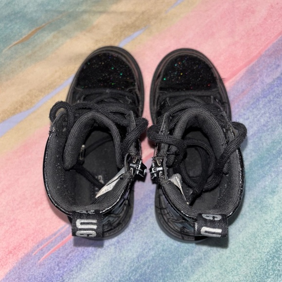 UGG Robley Glitter Boot kids toddler size 10 - Picture 6 of 8